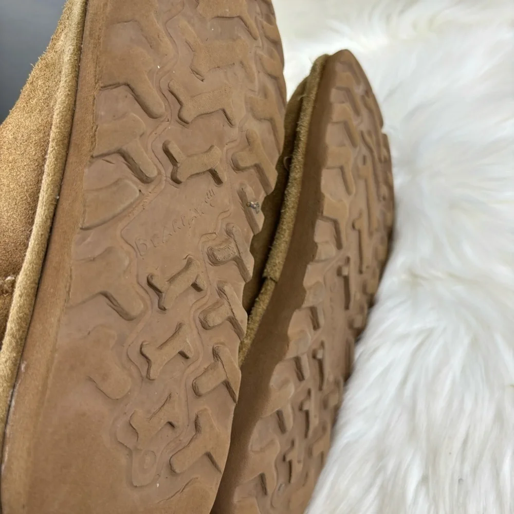 BEARPAW FUR WINTER TALL BOOTS SIZE 8